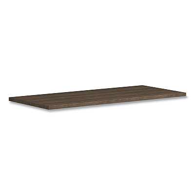 HON Coze Writing Desk Worksurface, Rectangular, 54" x 24", Florence Walnut (HONHLCR2454LF1)