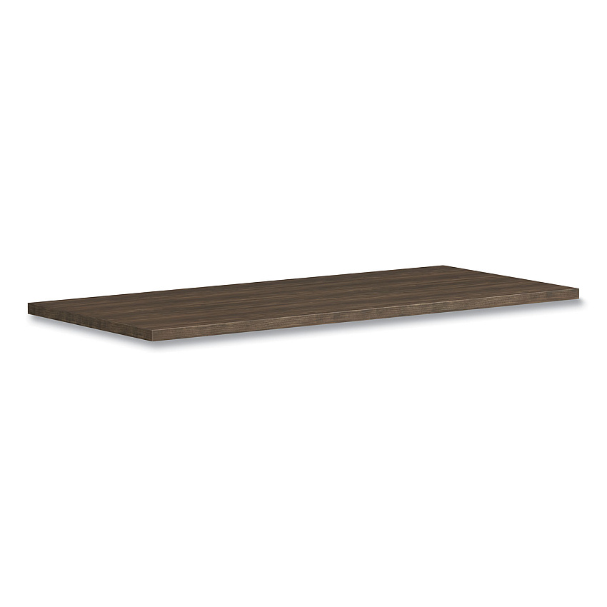 HON Coze Writing Desk Worksurface, Rectangular, 54" x 24", Florence Walnut (HONHLCR2454LF1)