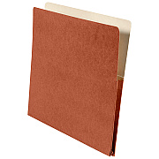 AbilityOne 7530002852915, SKILCRAFT File Jacket, 0.88" Expansion, Letter Size, Red