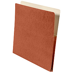 AbilityOne 7530002852915, SKILCRAFT File Jacket, 0.88" Expansion, Letter Size, Red