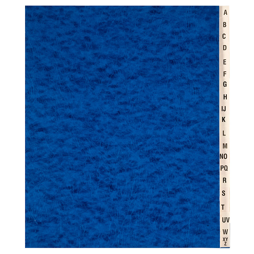 AbilityOne 7520002861726, SKILCRAFT File Sorter, 20 Dividers, Alpha Index, Letter Size, Blue Cover