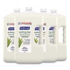 Softsoap Liquid Hand Soap Refill with Aloe, Aloe Vera Fresh Scent,  1 gal Refill Bottle, 4/Carton (01900CT)