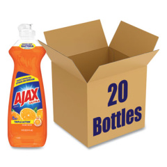 Ajax DISH DETERGENT, ORANGE SCENT, 14 OZ BOTTLE, 20/CARTON (44633)