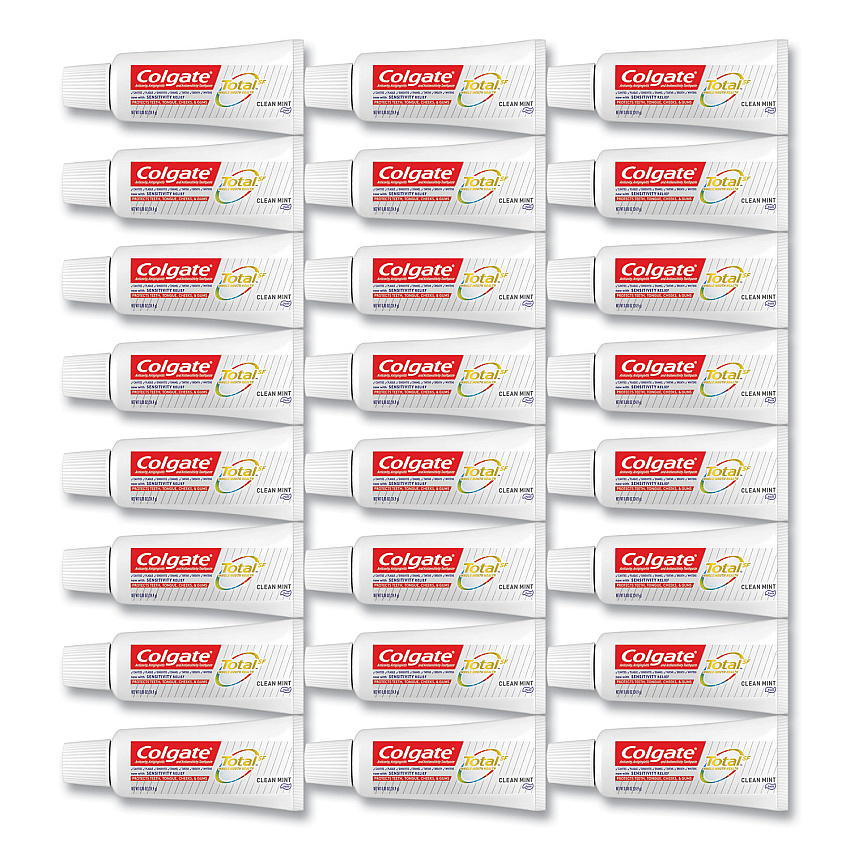 Colgate Total Toothpaste, Coolmint, 0.88 oz, 24/Carton (CPC45986)