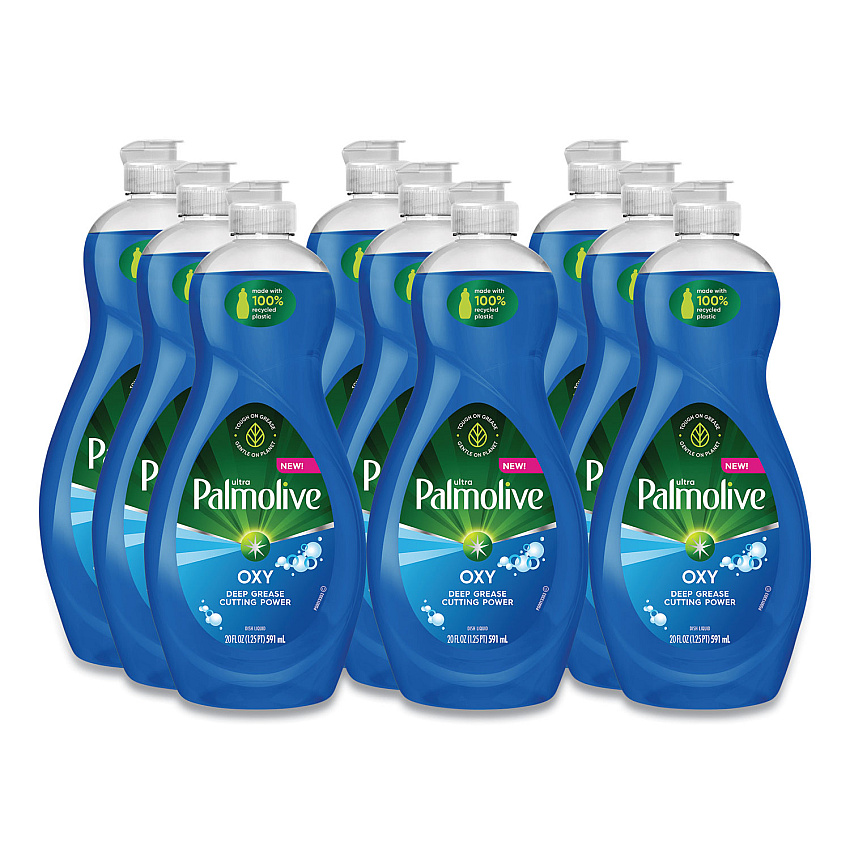 Ultra Palmolive Dishwashing Liquid, Unscented, 20 oz Bottle, 9/Carton (CPC45041)