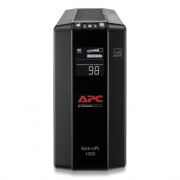 APC Back-UPS PRO BX1000M Compact Tower Battery Backup System, 8 Outlets, 1,000 VA, 1,103 J (BX1000MLM60)
