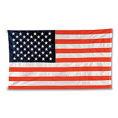 Integrity Flags Indoor/Outdoor U.S. Flag, 96" x 60", Nylon (BAUTB5800)