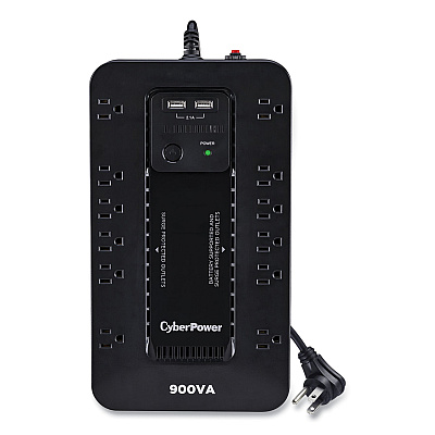 Cyberpower ST900U Standby UPS Battery Backup, 12 Outlets, 900 VA, 890 J