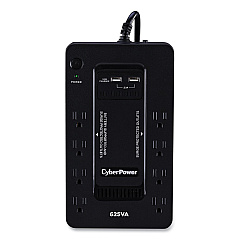 Cyberpower ST625U Standby UPS Battery Backup, 8 Outlets, 625 VA, 890 J