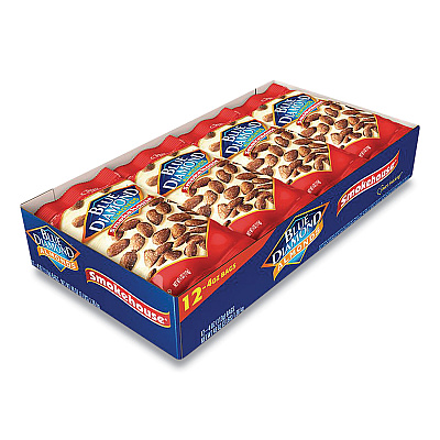Blue Diamond Smokehouse Flavored Almonds, 4 oz Bag, 12 Bags/Box (DFDBLU09918)