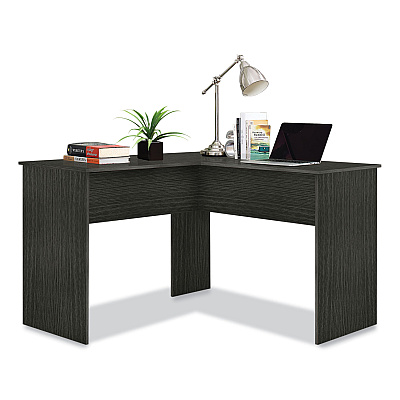 Easy 2 Go Corner Computer Desk, 47.83" x 47.83" x 30.39", Dark Gray (EYGWEOF0152G)