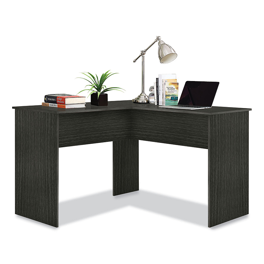 Easy 2 Go Corner Computer Desk, 47.83" x 47.83" x 30.39", Dark Gray (EYGWEOF0152G)
