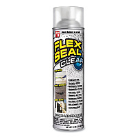 Flex Seal Liquid Rubber Sealant Coating Spray, 14 oz Spray, Clear (FSGFSCL20)