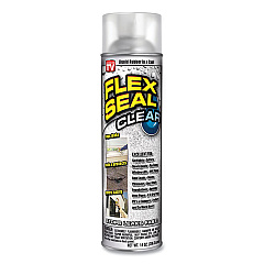 Flex Seal Liquid Rubber Sealant Coating Spray, 14 oz Spray, Clear (FSGFSCL20)