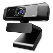 j5create JVCU100 HD Webcam, 1920 pixels x 1080 pixels, 2 Mpixels, Black
