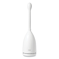 OXO Good Grips Nylon Toilet Brush with Canister, White (OXO12241600)