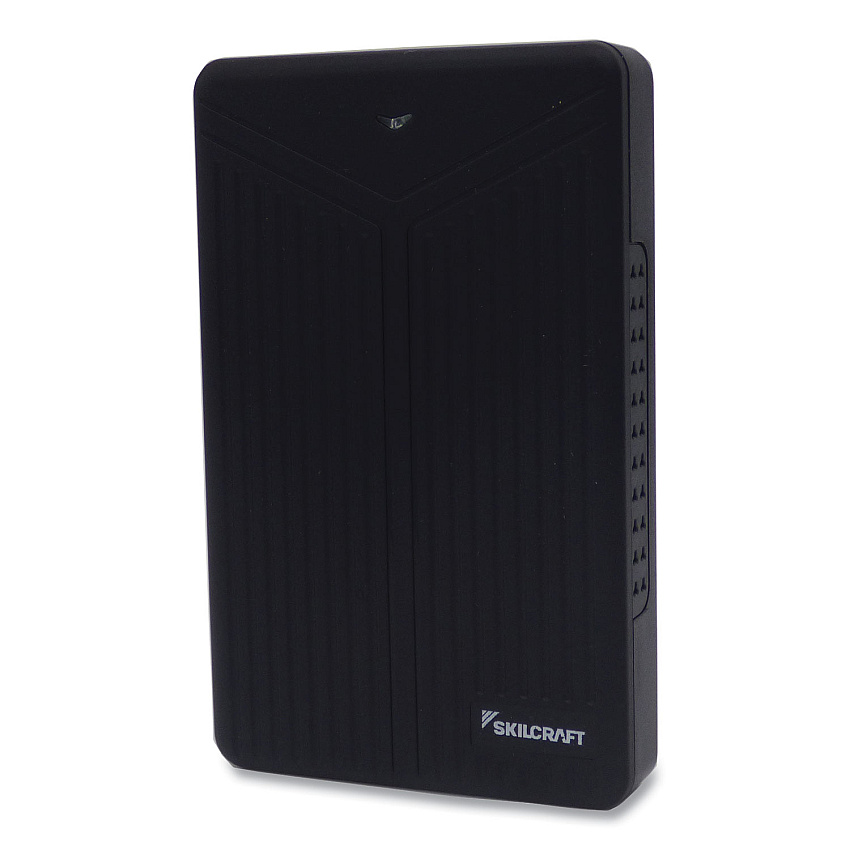 AbilityOne 7050016897545, SKILCRAFT Portable Hard Drive, 4 TB, USB 3.0, Black