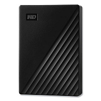 WD MY PASSPORT External Hard Drive, 4 TB, USB 3.2, Black (WDCBPKJ0040BBK)
