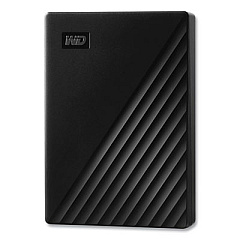 WD MY PASSPORT External Hard Drive, 4 TB, USB 3.2, Black (WDCBPKJ0040BBK)