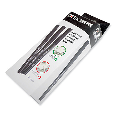 CONTROLTEK DTEK Counterfeit Detector Pens, U.S. Currency, 12/Pack (CNK560507)