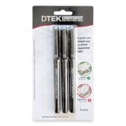 CONTROLTEK DTEK Counterfeit Detector Pens, U.S. Currency, 3/Pack (560191)