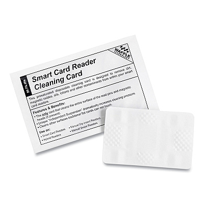 IMPRESO Magnetic Card Reader Cleaning Cards, 2.1" x 3.35", 40/Box (IPS2392)
