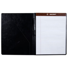 AbilityOne 7510014840004 SKILCRAFT Writing Portfolio - Standard, 8-1/2" x 11", Black