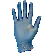 Safety Zone Vinyl Powder Free 3 Mil Gloves Blue Xl - Case Of 1000 (GVP9-XL-1-BL)