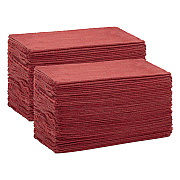 Messy Mechanic Shop Towels 100 Pack 12x14 Red, Bag Of 100 (PNP-SHOP-100-RD)
