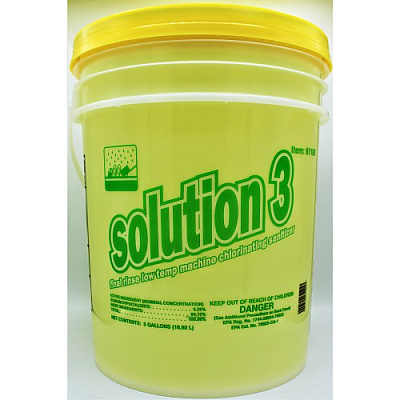 Solution 3 Chlorinating Sanitizer, 5 Gallon, Each, 1 Each (61105)