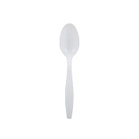 Safety Zone Teaspoon Heavyweight Polysty White, Case Of 1000 (CPSHWTSBKW1)