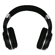 Morpheus 360 SERENITY Stereo Wireless Headphones with Microphone, 3 ft Cord, Black/Silver (MHSHP5500B)