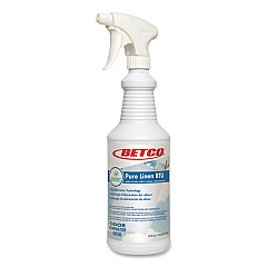 Betco Pure Linen RTU Odor Eliminator, Pure Linen, 32 oz Spray Bottle, 6/Carton (BET40307000)