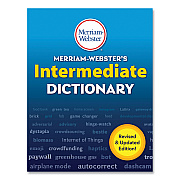 Merriam Webster Intermediate Dictionary, Hardcover, 1,024 pages (MER6985)
