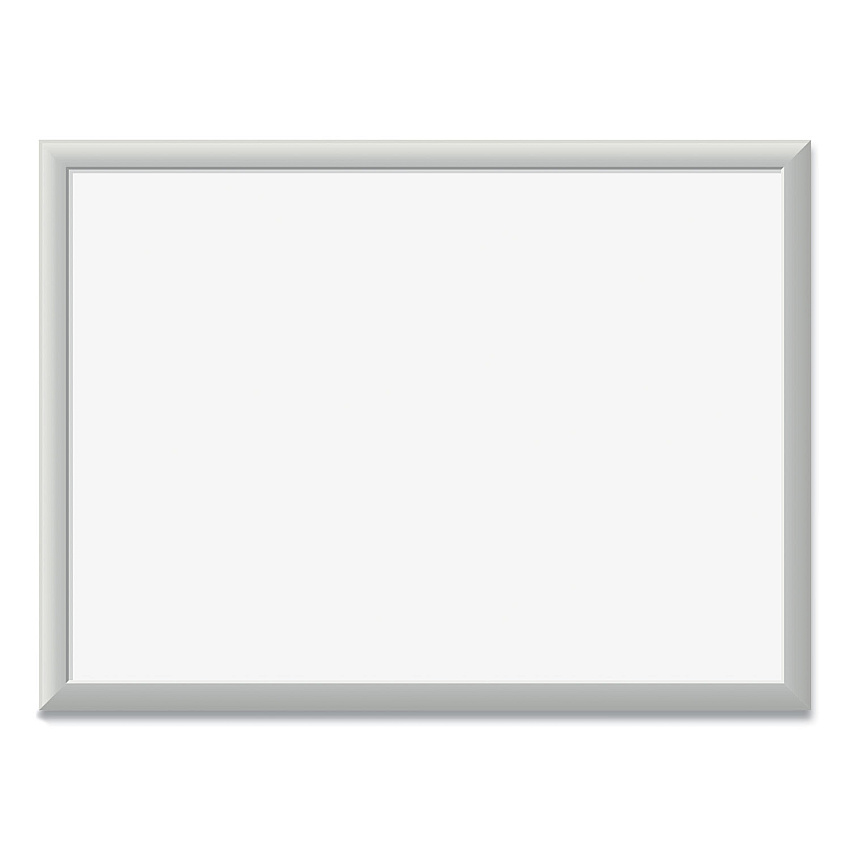 U Brands Magnetic Dry Erase Board with Aluminum Frame, 23 x 17, White Surface, Silver Frame (UBR070U0001)