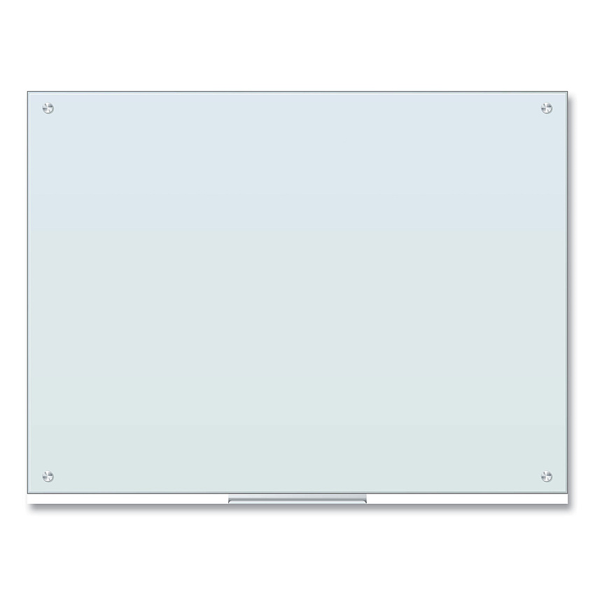 U Brands Glass Dry Erase Board, 47 x 35, White Surface (UBR121U0001)