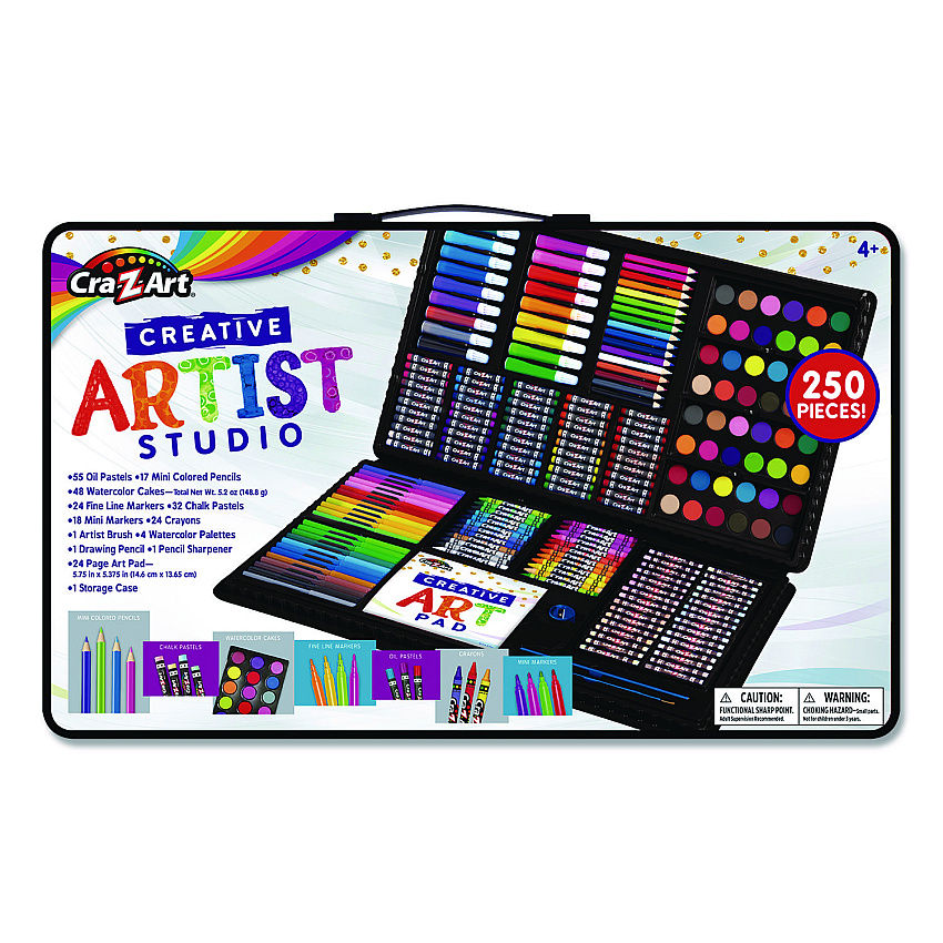 Cra-Z-Art Creative Artist Studio, 250 Pieces (CZA11010N3)