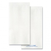 Hoffmaster Bio-shield Dinner Napkins, 1-Ply, 17 x 17, 4.25 x 8.5 Folded, White, 300/Carton (253265)