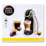 NESCAF Dolce Gusto Genio 2 With Four Gusto Coffee and Rack Bundle, Black/Silver, Ships in 1-3 Business Days (28300065)