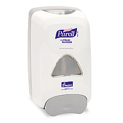 AbilityOne 4510015512866, SKILCRAFT PURELL Instant Hand Sanitizer Foam Dispenser, 1,200 mL, 6.1 x 5.1 x 10.6, Dove Gray, 6/Box