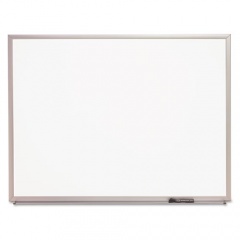 AbilityOne 7110015550292 SKILCRAFT Quartet Magnetic Porcelain Marker Board, 18 x 24, White Surface, Anodized Aluminum Frame