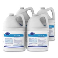 Diversey Virex II 256 One-Step Disinfectant Cleaner Deodorant Mint, 1 gal, 4 Bottles/CT (DVO04332)