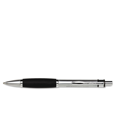 AbilityOne 7520015654873 SKILCRAFT Precision 305 Metal Barrel Mechanical Pencil, 0.7 mm, Black Lead, Silver Barrel, 6/Pack