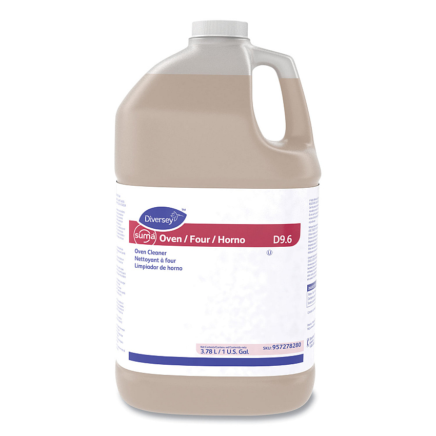 Suma Oven D9.6 Oven Cleaner, Unscented, 1gal Bottle (DVO957278280)