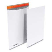 Coastwide Professional Self-Sealing Poly Bubble Mailer, #6, Bubble Cushion, Self-Adhesive Closure, 13.13 x 17.75, White, 50/Pack (947382)