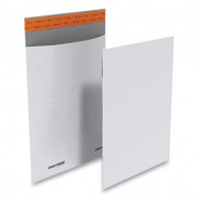Coastwide Professional Self-Sealing Poly Mailer, Square Flap, Self-Adhesive Closure, 9 x 12, White, 500/Carton (947795)