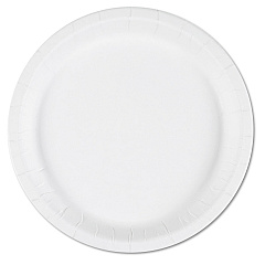 AbilityOne 7350008993056, SKILCRAFT Paper Plates, 9" dia, White, 1,000/Box