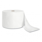 Coastwide Professional J-Series 1-Ply Small Core Bath Tissue, Septic Safe, White, 4" x 1,000 ft, 3,000 Sheets/Roll, 18 Rolls/Carton (24405972)