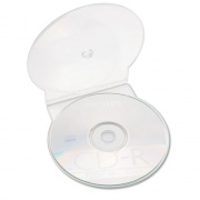 AbilityOne 7045015547681, SKILCRAFT C-Shell CD Cases, Clear, 25/Pack