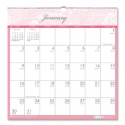 House of Doolittle Recycled Monthly Wall Calendar, Breast Cancer Awareness Artwork, 12 x 12, White/Pink/Gray Sheets, 12-Month (Jan-Dec): 2023 (3671)